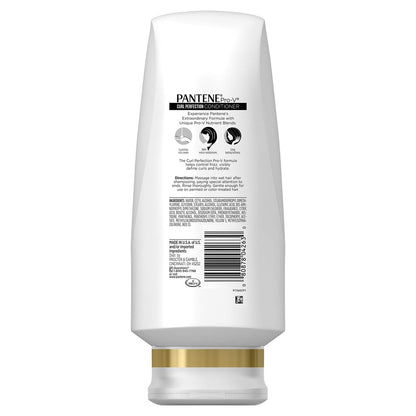 Pantene Pro-V Curl Perfection Conditioner for Curly Hair, 24 Fl Oz (Pack of 3)