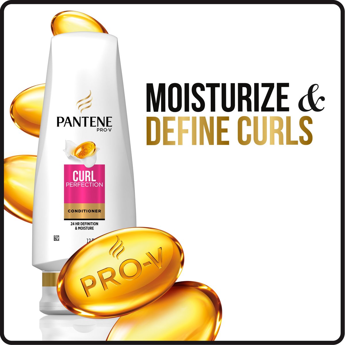 Pantene Pro-V Curl Perfection Conditioner for Curly Hair, 24 Fl Oz (Pack of 3) - görsel 7