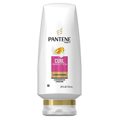 Pantene Pro-V Curl Perfection Conditioner for Curly Hair, 24 Fl Oz (Pack of 3)
