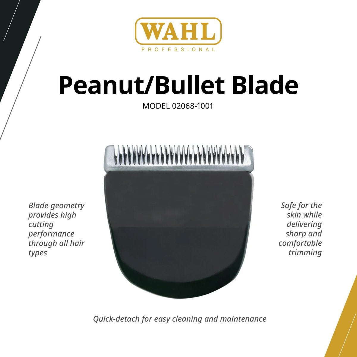 Wahl Professional Replacement Blade for Black Peanut & Sterling Bullet Trimmers Avelisse