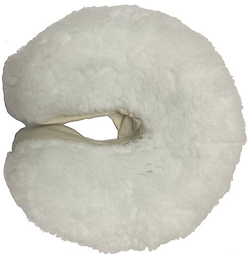 Therapist's Choice Massage Table Fleece Face Cover - White, Polyester, 1 Pack - görsel 4