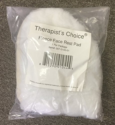 Therapist's Choice Massage Table Fleece Face Cover - White, Polyester, 1 Pack - görsel 6