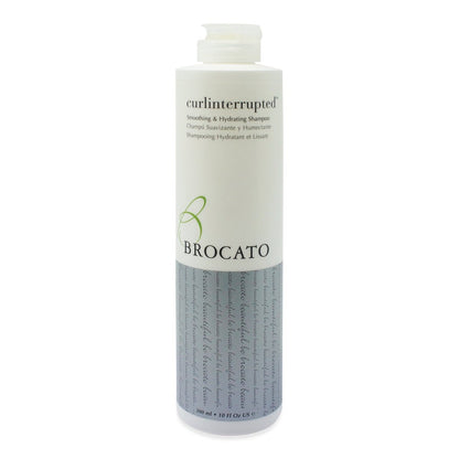 Brocato Curlinterrupted Smoothing & Hydrating Shampoo, 10 oz – Sulfate-Free Moisturizing Shampoo for Curly Hair