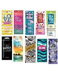 California Tan 10 Pack Assorted Indoor Tanning Lotion Samples – Tanning Bed Lotions Avelisse