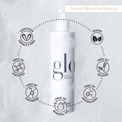 Glo Skin Beauty Purifying Gel Cleanser – Salicylic Acid Face Wash with Niacinamide for Oily & Combination Skin, 6.7 Fl Oz Avelisse