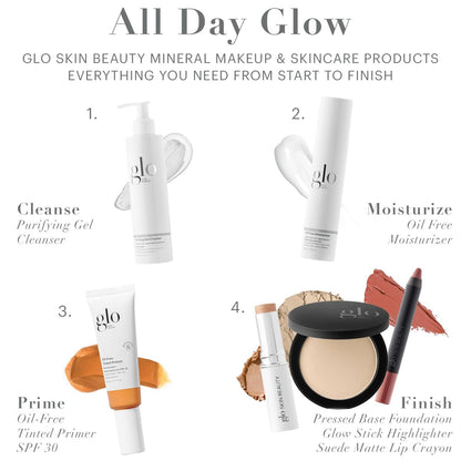 Glo Skin Beauty Purifying Gel Cleanser – Salicylic Acid Face Wash with Niacinamide for Oily & Combination Skin, 6.7 Fl Oz Avelisse