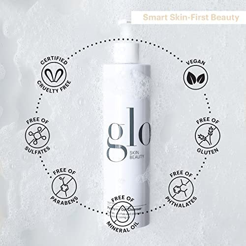 Glo Skin Beauty Purifying Gel Cleanser – Salicylic Acid Face Wash with Niacinamide for Oily & Combination Skin, 6.7 Fl Oz Avelisse