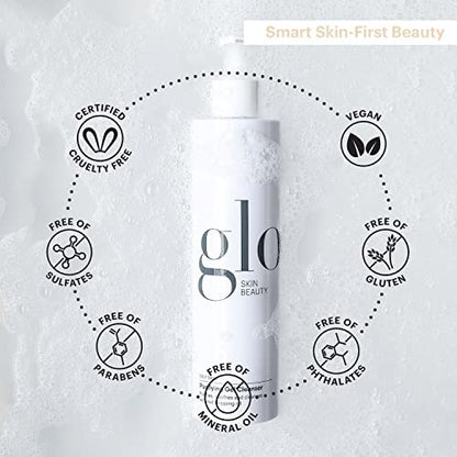 Glo Skin Beauty Purifying Gel Cleanser – Salicylic Acid Face Wash with Niacinamide for Oily & Combination Skin, 6.7 Fl Oz Avelisse