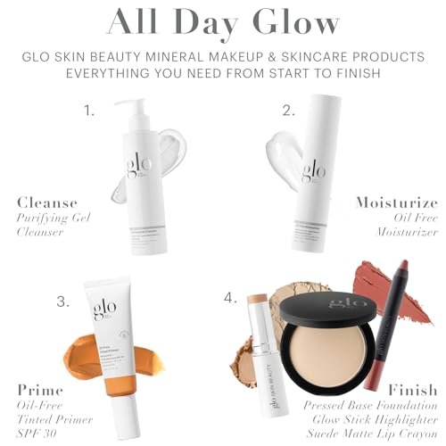 Glo Skin Beauty Purifying Gel Cleanser – Salicylic Acid Face Wash with Niacinamide for Oily & Combination Skin, 6.7 Fl Oz Avelisse