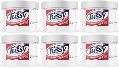 Tussy Deodorant Cream, 1.7 oz (Pack of 6) - Long-Lasting Odor Protection Avelisse