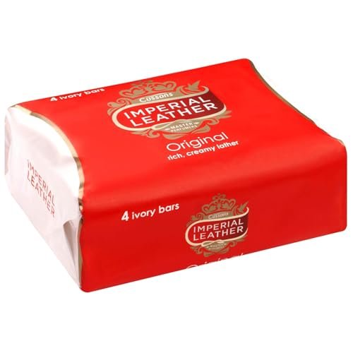 Imperial Leather Original Bar Soap (4-Pack) - Classic Cleanse for All Skin Types