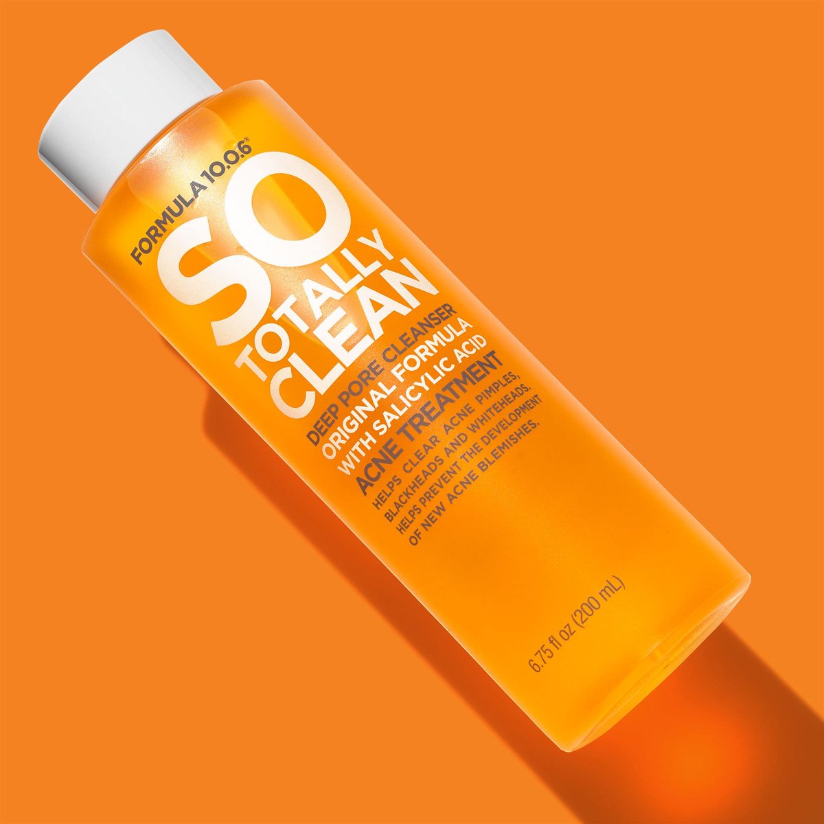 Formula 10.0.6 So Totally Clean Deep Pore Cleanser with Salicylic Acid - 6.75 fl oz (200ml) - görsel 10