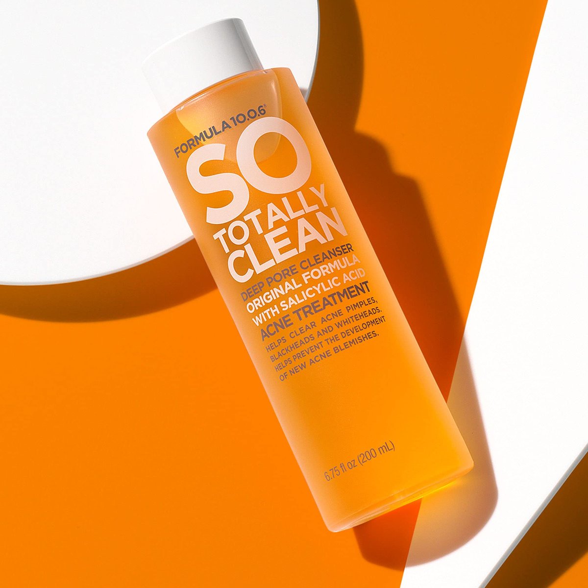 Formula 10.0.6 So Totally Clean Deep Pore Cleanser with Salicylic Acid - 6.75 fl oz (200ml) - görsel 8