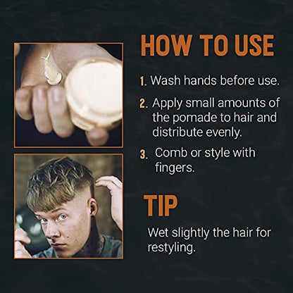 Woody's Quality Grooming Web Putty - 3.4 oz Styling Clay for Men