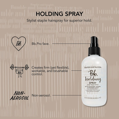 Bumble and bumble. Non-Aerosol Holding Hair Spray – Firm Control for All Hair Types, 8.5 oz Avelisse