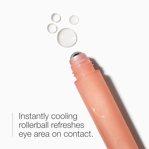 Clinique All About Eyes Serum De-Puffing Eye Massage for Dark Circles with Caffeine – Hydrating, Brightening & Depuffing – 0.5 fl. oz Avelisse