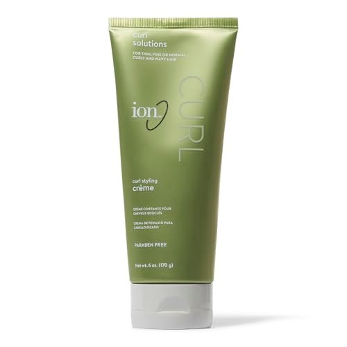 ion Curl Styling Creme – 6 oz Moisturizing Curl Cream for Defined, Frizz-Free Curls Avelisse