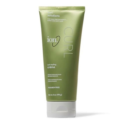 ion Curl Styling Creme – 6 oz Moisturizing Curl Cream for Defined, Frizz-Free Curls Avelisse