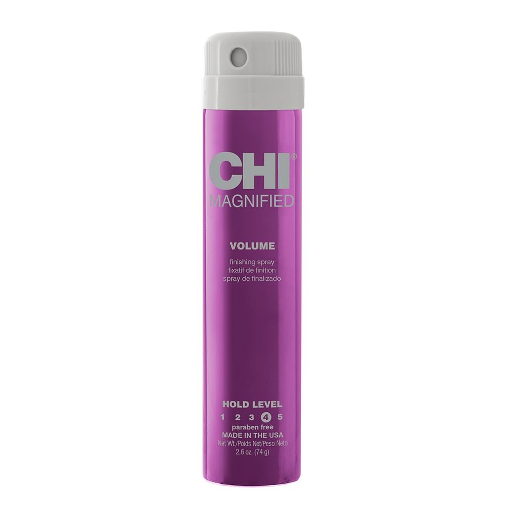 CHI Magnified Volume Finishing Hair Spray - Boosts Volume & Body for Maximum Fullness, Builds Resilience & Strength & Adds Shine, 2.6 oz - görsel 1