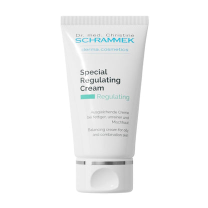 Special Regulating Cream for Oily & Mixed Skin - 1.7 fl oz - Aloe Vera & Vitamin E Face Moisturizer - Dr. Schrammek