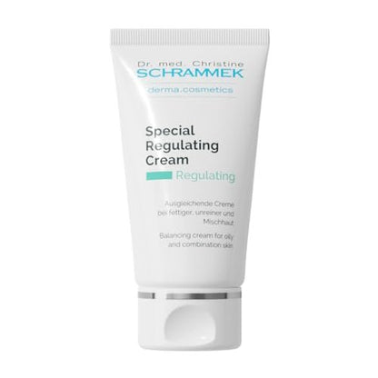 Special Regulating Cream for Oily & Mixed Skin - 1.7 fl oz - Aloe Vera & Vitamin E Face Moisturizer - Dr. Schrammek