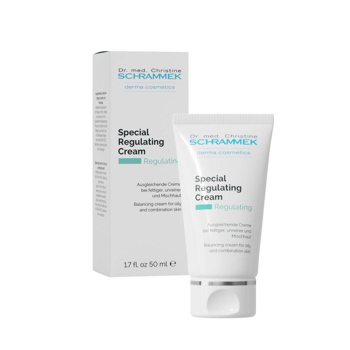 Special Regulating Cream for Oily & Mixed Skin - 1.7 fl oz - Aloe Vera & Vitamin E Face Moisturizer - Dr. Schrammek - görsel 1
