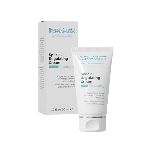 Special Regulating Cream for Oily & Mixed Skin - 1.7 fl oz - Aloe Vera & Vitamin E Face Moisturizer - Dr. Schrammek - görsel 2