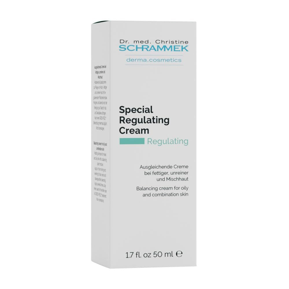 Special Regulating Cream for Oily & Mixed Skin - 1.7 fl oz - Aloe Vera & Vitamin E Face Moisturizer - Dr. Schrammek - görsel 9