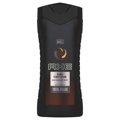AXE Dark Temptation Shower Gel 3-Pack - 8.45 oz (250 ml) Each Avelisse