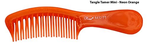 Krest Teal Tangle Tamer Curved Tooth Comb – Gentle Detangling for All Hair Types - görsel 9