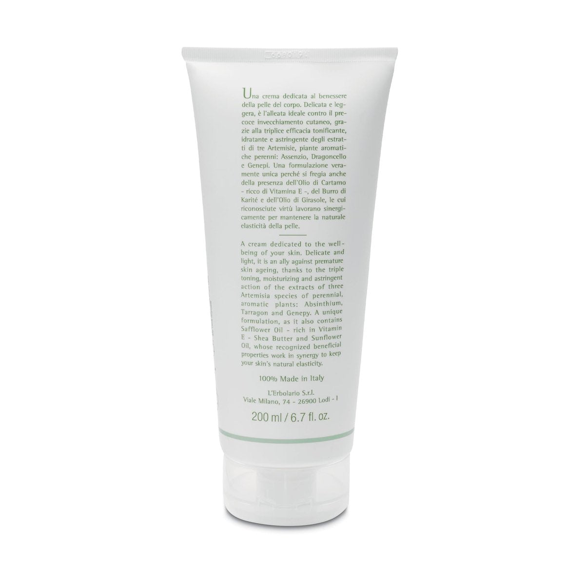 L’Erbolario Absinthium Body Cream – Moisturizing Body Butter for Firm, Revitalized Skin – 6.7 oz - görsel 13