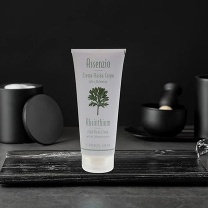 L’Erbolario Absinthium Body Cream – Moisturizing Body Butter for Firm, Revitalized Skin – 6.7 oz