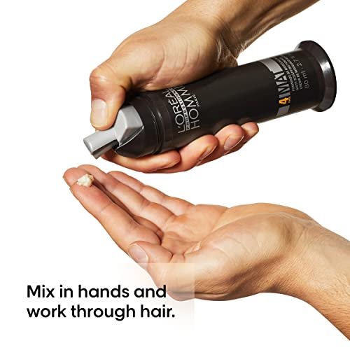 L'Oréal Professionnel Paris Styling Pomade For Men - Medium Hold and Matte Finish, Styling Cream For All Hair Types (2.7 oz) Avelisse