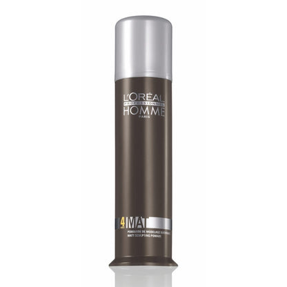 L'Oréal Professionnel Paris Styling Pomade For Men - Medium Hold and Matte Finish, Styling Cream For All Hair Types (2.7 oz) Avelisse