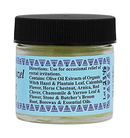 Wise Ways Herbals Witch Hazel Salve - 1 oz Natural Hemorrhoid Relief