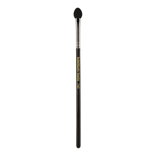 Bdellium Tools Professional Makeup Brush - Maestro Series 740 Sponge Applicator - Soft Rubycell Foam for Flawless Eyeshadow Application (Black, 1pc)