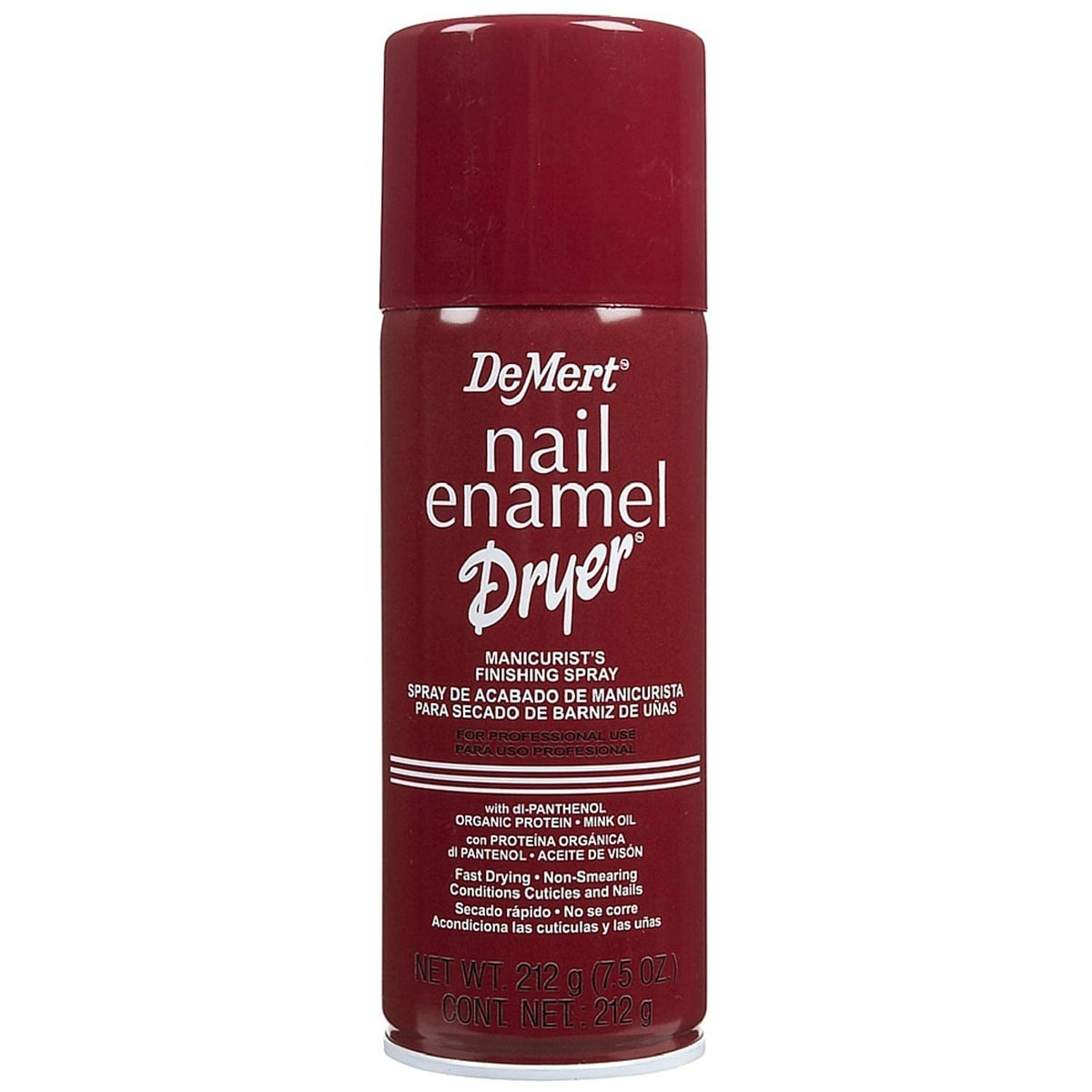 DEMERT Nail Enamel Dryer Finishing Spray – Quick-Dry Top Coat for Flawless Nails - görsel 2