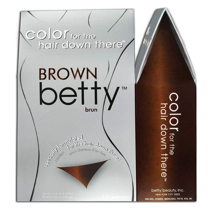Brown Betty Hair Color for the Hair Down There Kit - Brown Avelisse