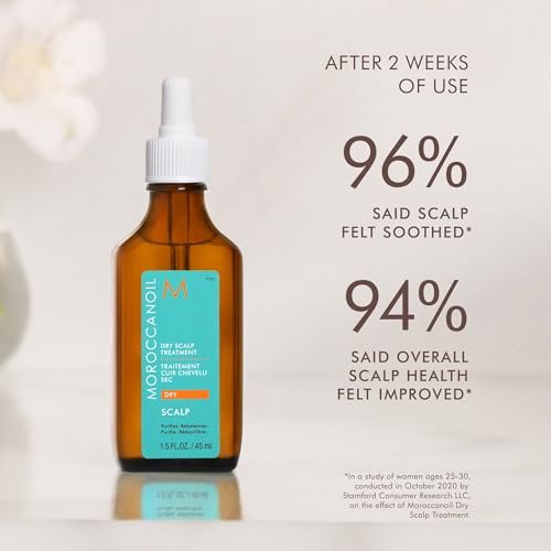 Moroccanoil Dry Scalp Treatment – Soothing 1.5 oz Scalp Serum for Flakes & Irritation Avelisse