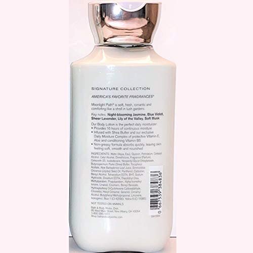 Bath & Body Works Signature Collection Body Lotion - Moonlight Path, 8 oz | Silky Hydration & Enchanting Fragrance Avelisse