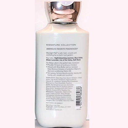 Bath & Body Works Signature Collection Body Lotion - Moonlight Path, 8 oz | Silky Hydration & Enchanting Fragrance Avelisse