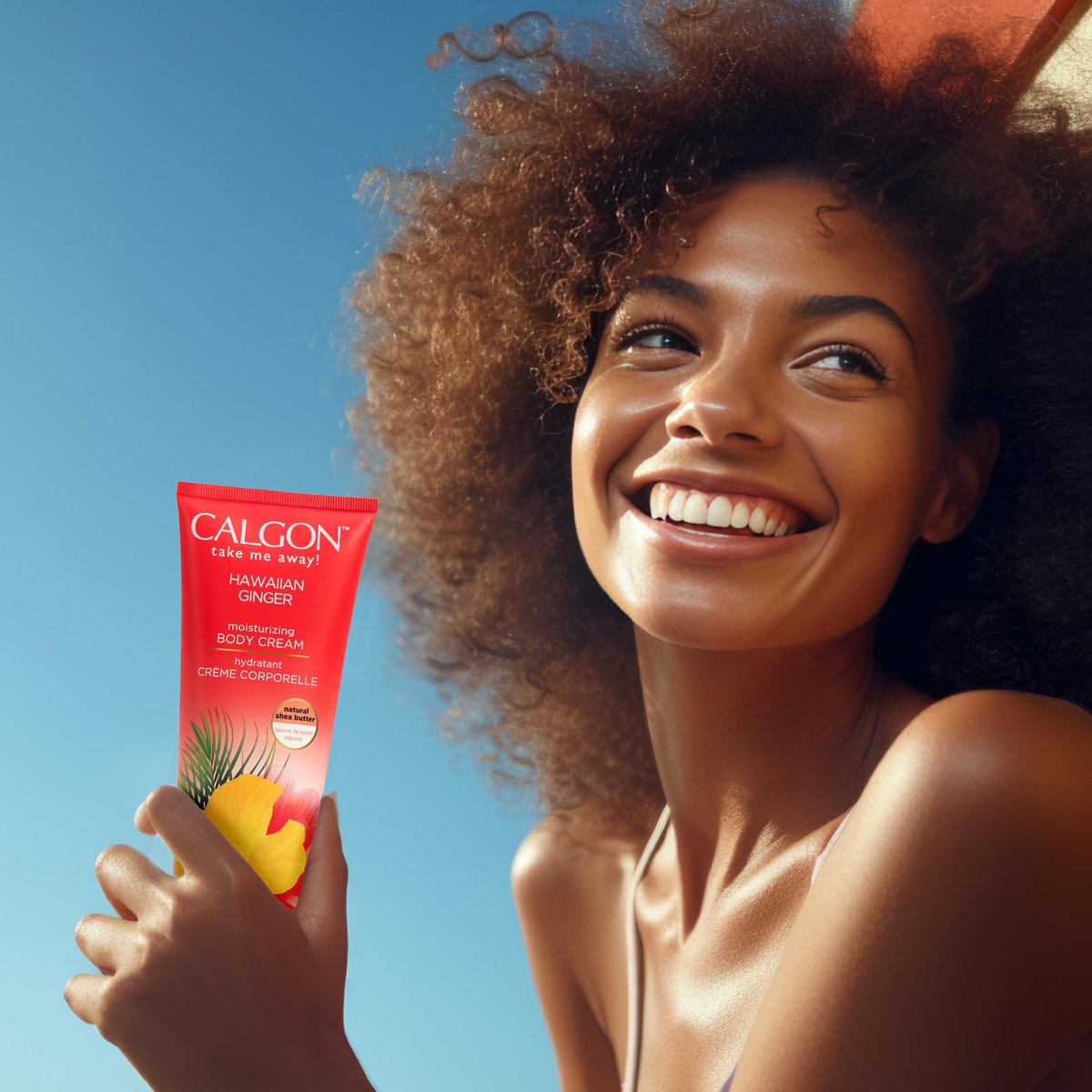 Body Fantasies Calgon Hawaiian Ginger Skin Nourishing Body Cream, 8 oz - görsel 9
