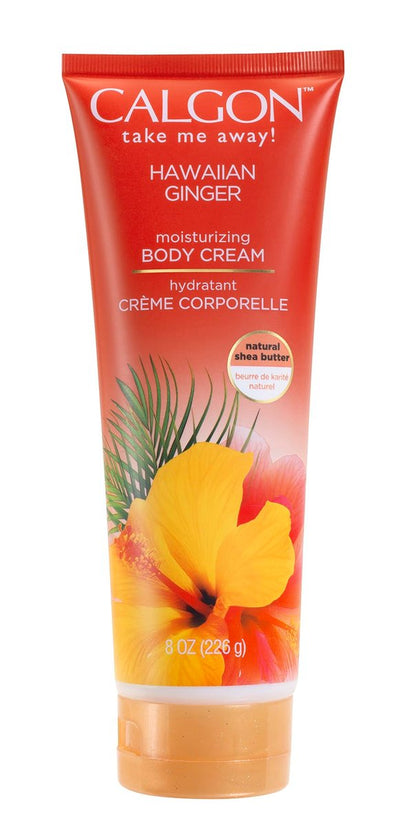 Body Fantasies Calgon Hawaiian Ginger Skin Nourishing Body Cream, 8 oz