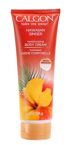 Body Fantasies Calgon Hawaiian Ginger Skin Nourishing Body Cream, 8 oz