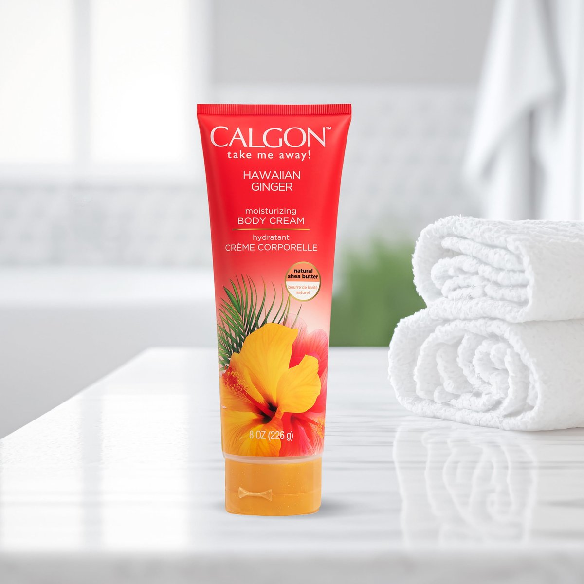 Body Fantasies Calgon Hawaiian Ginger Skin Nourishing Body Cream, 8 oz - görsel 11