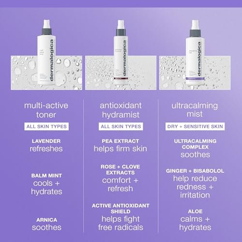 Dermalogica Ultracalming Mist – Soothing Facial Spray for Sensitive Skin with Aloe Vera, 6 Fl Oz Avelisse
