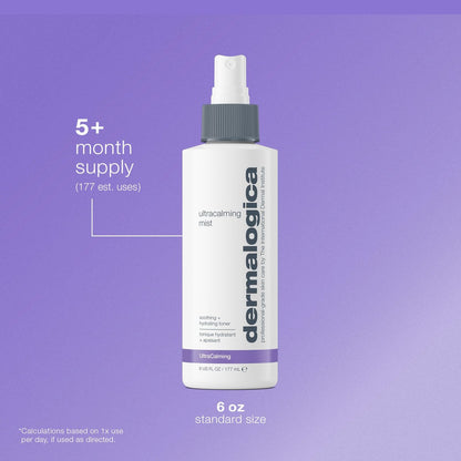 Dermalogica Ultracalming Mist – Soothing Facial Spray for Sensitive Skin with Aloe Vera, 6 Fl Oz Avelisse