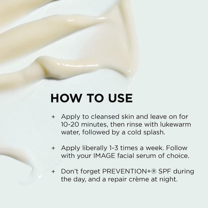 VITAL C Hydrating Enzyme Masque by IMAGE Skincare - Brightening Facial Mask with Vitamin C and Hyaluronic Acid, 2 oz Avelisse