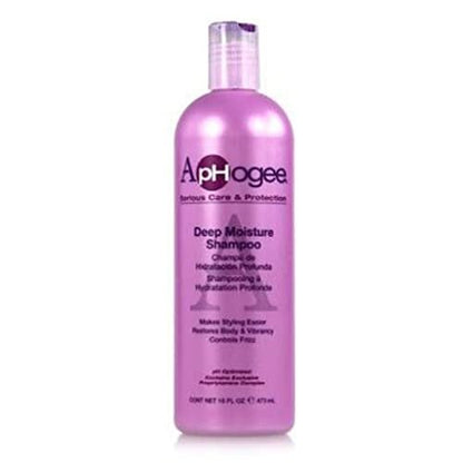 Aphogee Deep Moisture Shampoo – 16 fl oz | Hydrating & Restorative Cleanser for Dry, Damaged Hair Avelisse
