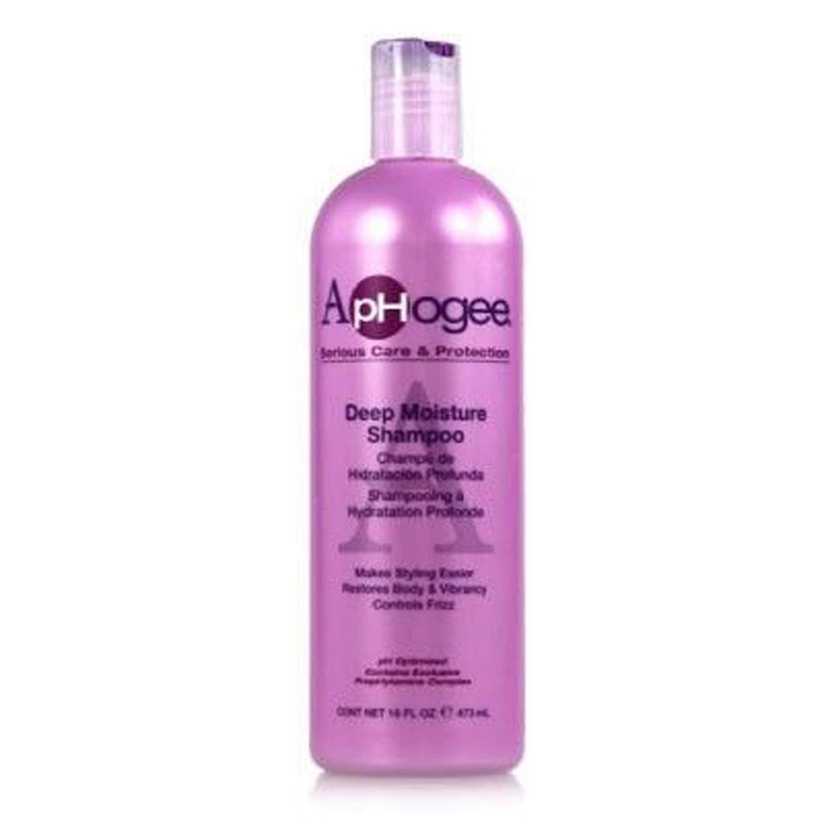 Aphogee Deep Moisture Shampoo – 16 fl oz | Hydrating & Restorative Cleanser for Dry, Damaged Hair Avelisse